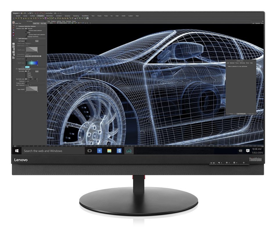 Lenovo ThinkVision P27 27" Screen LED-lit Monitor (60E3GAR1US)