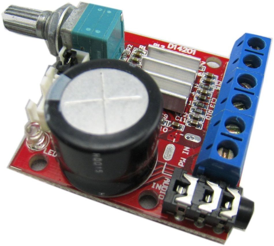 Yeeco TDA7377 DC 12V 35W+35W Digital Audio Power Amplifier Board 2.0 Dual-Channel Stereo Amp Board Amplify Module... N31