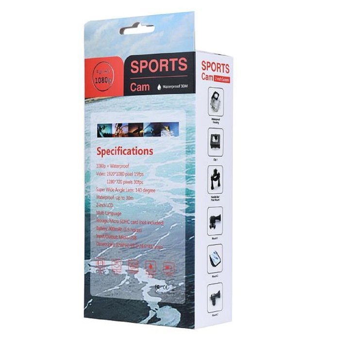 Lookatool Mini 1080P Full HD DV Sports Recorder Car Waterproof Action Camera Camcorder N15