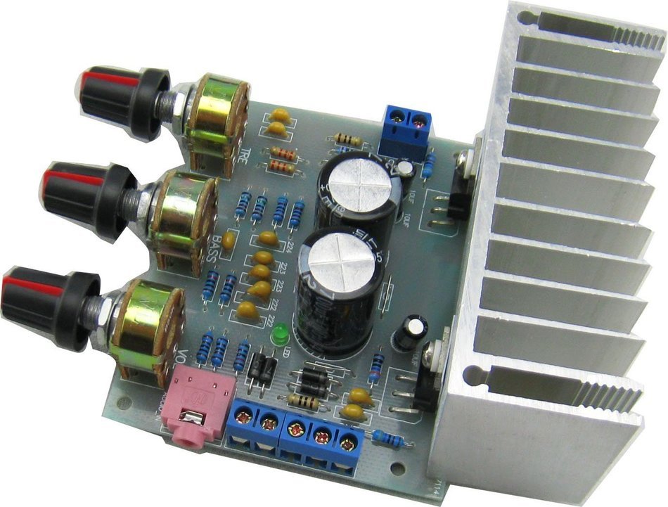 Yeeco TDA7377 DC 12V 35W+35W Digital Audio Power Amplifier Board 2.0 Dual-Channel Stereo Amp Board Amplify Module... N34