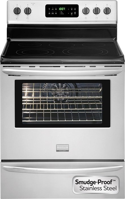 Frigidaire Gallery Appliance Package with French Door Refrigerator, Convection Range, Deluxe Dishwasher and Over-the-Range...