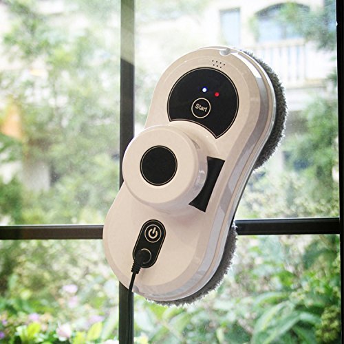 morovan Window Glass Cleaning Robot Remote Control Automatic (White) N2