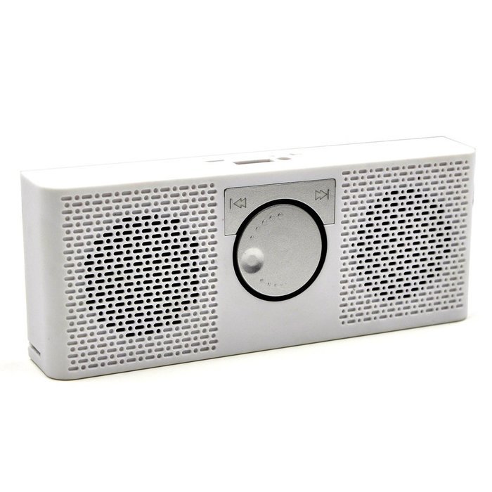 GENERIC Slim Type Mini Bluetooth J.L3.0 Stereo Built in 500 MAH Large Capacity Battery TF Crad Function WHITE N2