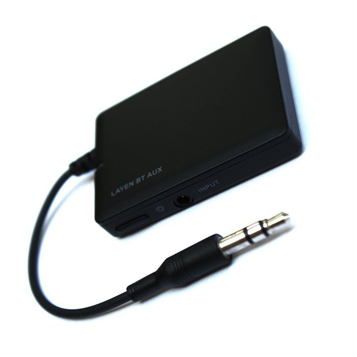 LAYEN&reg; Bluetooth Aux Music Receiver - Wireless Streamer for iPhone, iPad, iPod, Samsung, Android, Blackberry,... N5