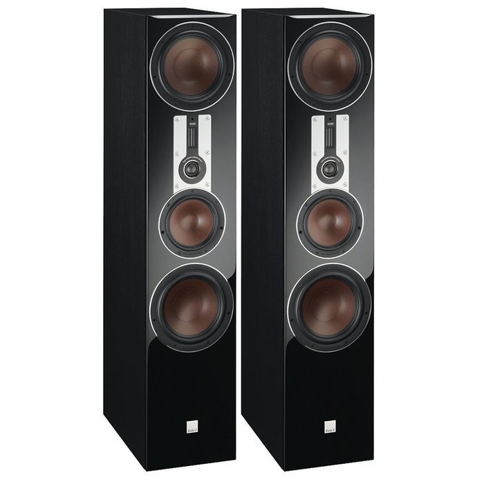Dali Opticon 8 3.5-Way Large Floorstanding Speakers (Pair, Black Ash) N2