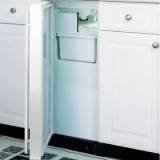 Marvel 25iM-BS-F-L Indoor Undercounter Crescent Ice Machine, Left Hinge, 15-Inch, Stainless Steel