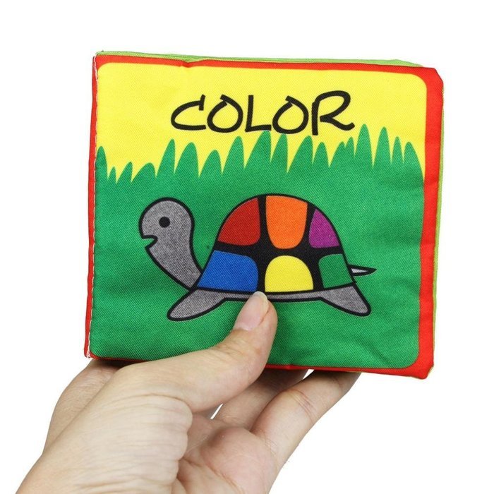 Picture Cognize Book ，BeautyVan New Soft Cloth Baby Intelligence Development Learn Picture Cognize Book