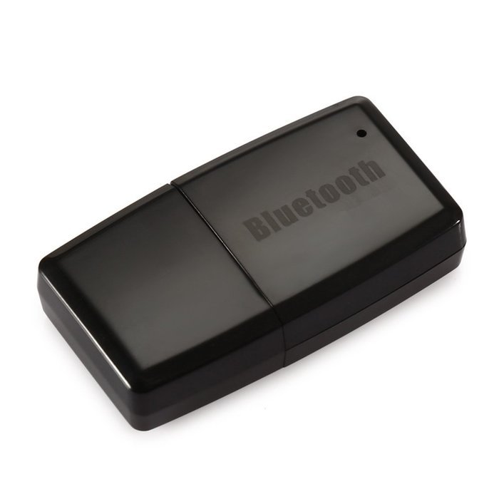 Alloet Mini 2 in 1 Wireless Bluetooth Music Audio Stereo Receiver Car FM Transmitter Black N3