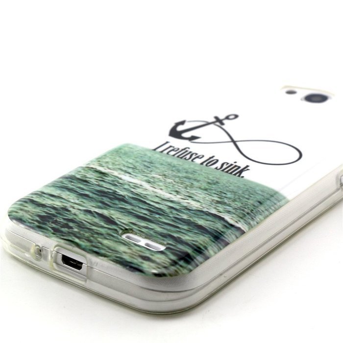 Xperia Z3 Case, Firefish [Shock Absorbent] [Slim Fit] [Anti Slip] Design Clear TPU Gel Silicone Soft Protective... N87