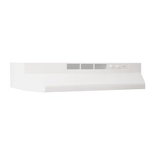 36" Ductless Under Cabinet Range Hood Finish: Bisque