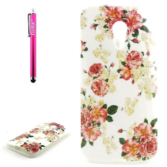 Xperia Z3 Case, Firefish [Shock Absorbent] [Slim Fit] [Anti Slip] Design Clear TPU Gel Silicone Soft Protective... N100