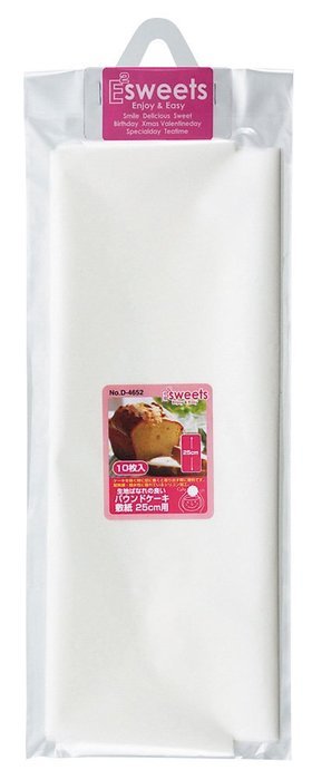 Parukinzoku EE Suites good pound cake laid paper of cloth away 25cm 10 pieces D-4652