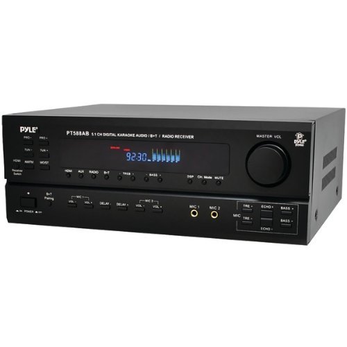 PYLE PT588AB 5.1-Channel Home Receiver with HDMI(R) & Bluetooth(R)