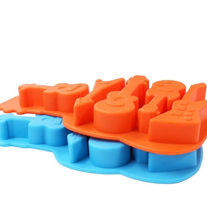 Candy Making Molds, 2PCS YYP [5 Cavity Guitar Shape Mold] Silicone Candy Molds for Home Baking - Reusable Silicone... N5