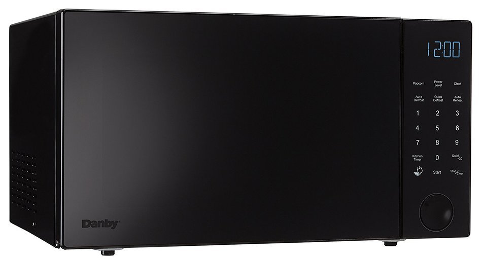 Danby DMW11A4BDB 1.1 Cubic Feet Nouveau Wave Microwave, Black N2
