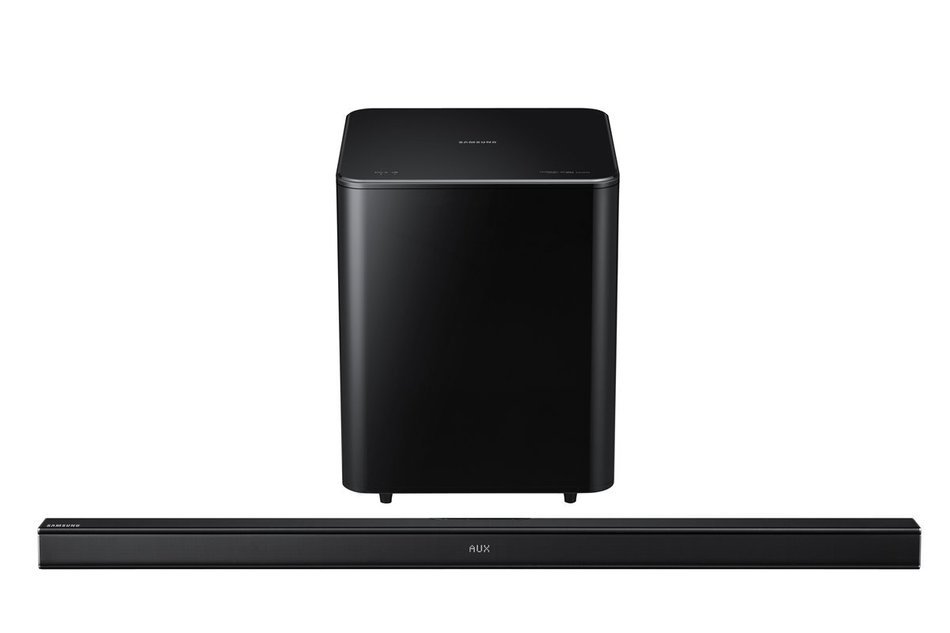 Samsung HW-H550 2.1 Channel 320 Watt Wireless Audio Soundbar (2014 Model) N9