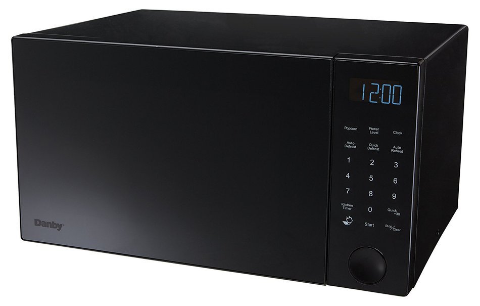 Danby DMW11A4BDB 1.1 Cubic Feet Nouveau Wave Microwave, Black N4