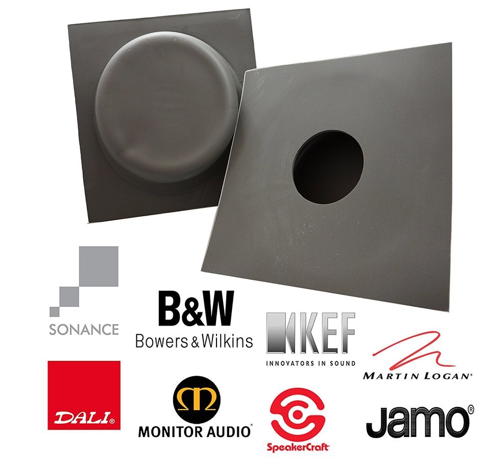 Acoustic enclosure for in ceiling speakers ABR-Flex 130
