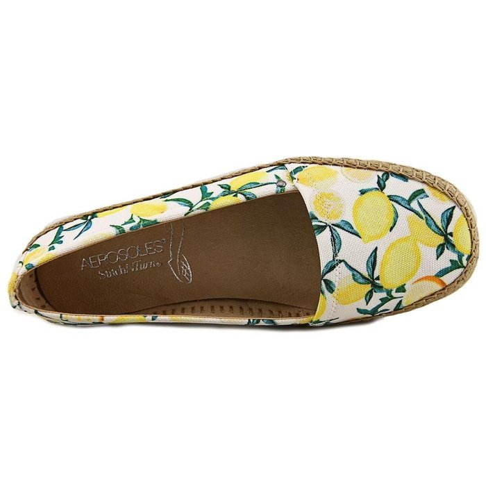 Aerosoles Solitaire Slip-On Espadrille Flats - Yellow N3
