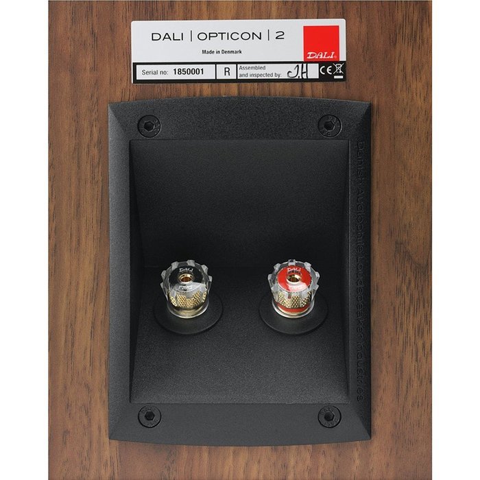 Dali Opticon 2 2-Way Bookshelf Speakers (Pair, Light Walnut) N3