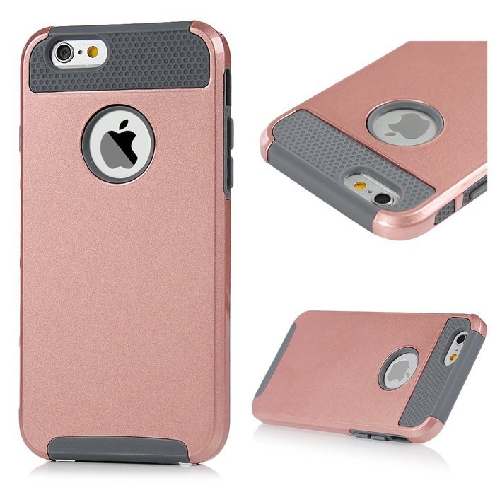 iPhone 6 Case, iPhone 6S Case (4.7"), YOKIRIN 2 in 1 Hybrid Heavy Duty Dual Layer Hard PC Back Soft TPU Bumper... N49