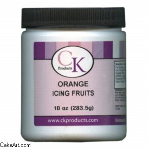 Cake Art - Icing Fruits 10 OZ Orange