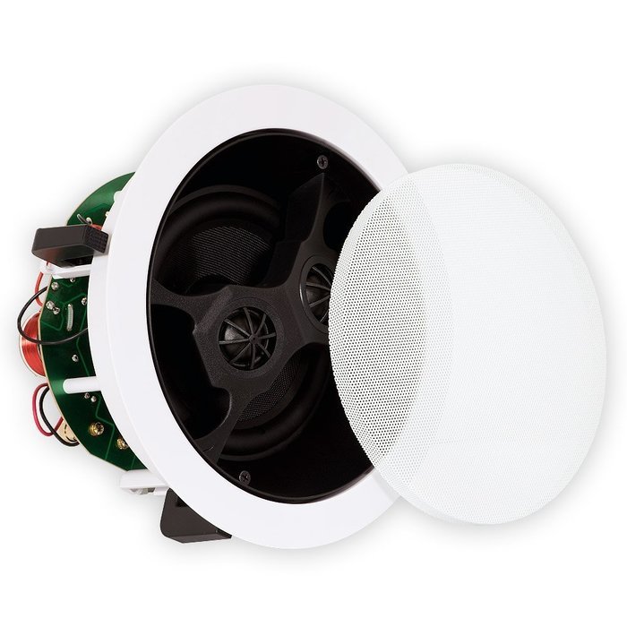Theater Solutions TS650S In Ceiling 6.5" Stereo Speakers 2 Channel Each Home 6 Speaker Set 6TS650S N3