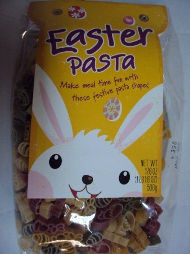 Easter Pasta (Easter Egg, Easter Bunny and Chick Shaped) 16oz Product of Italy