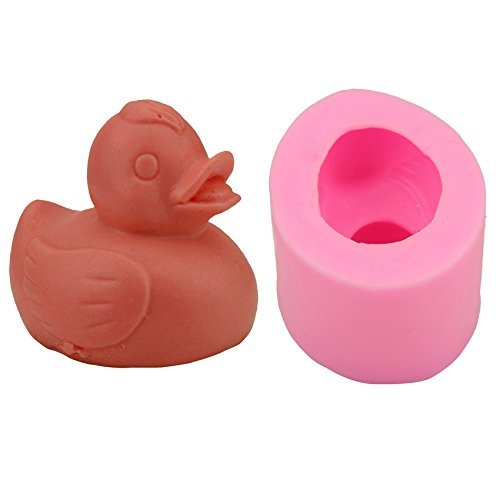 Let'S Diy 3D Big Duck Shape Silicone Mold Cake Fondant Soap Candle Mould Dining Bar Moulds Kitchen Accessories