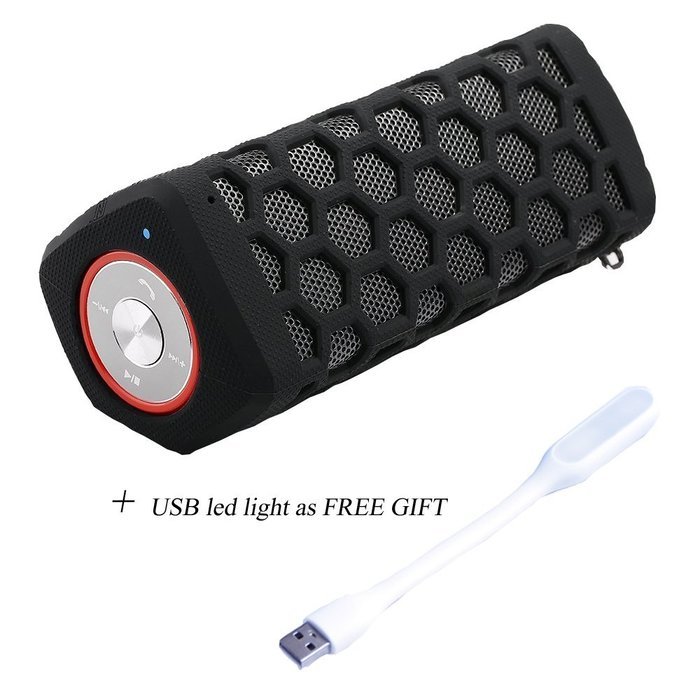 Raking Hi-fi Wireless Bluetooth Speaker 2-in-1 ,CSR4.0 Bass Resonance, 7000mAh Power Bank Rechargeable,SCS ETC... N3