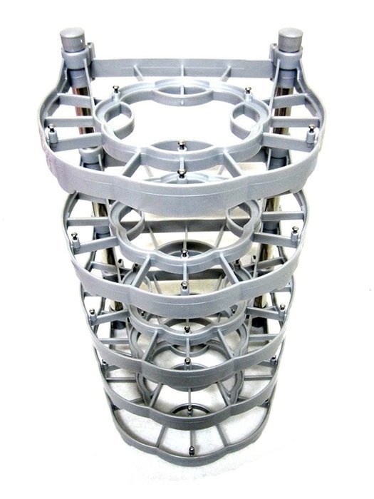 New Pan and Pot Organizer Rack Multi Uses Kitchen Rack Frying Pan Stand Holder N4