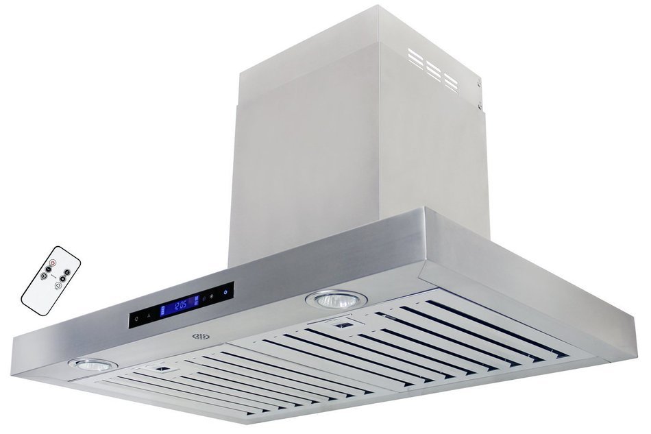 FIREBIRD 30" Ductless Wall Mount Stainless Steel Range Hood With Gas Sensor & Remote FBGV-10Z-30 N6