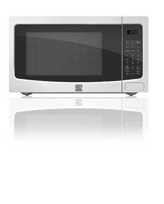 Kenmore White 1.1 cu. ft. Countertop Microwave 73114 N2