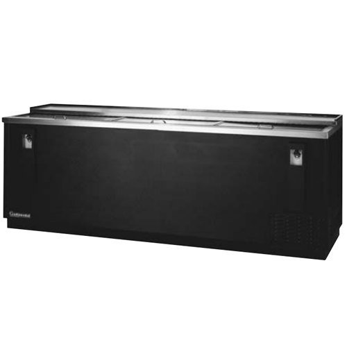 Continental Flat Top Bottle Cooler 37" Wide CBC95-SS