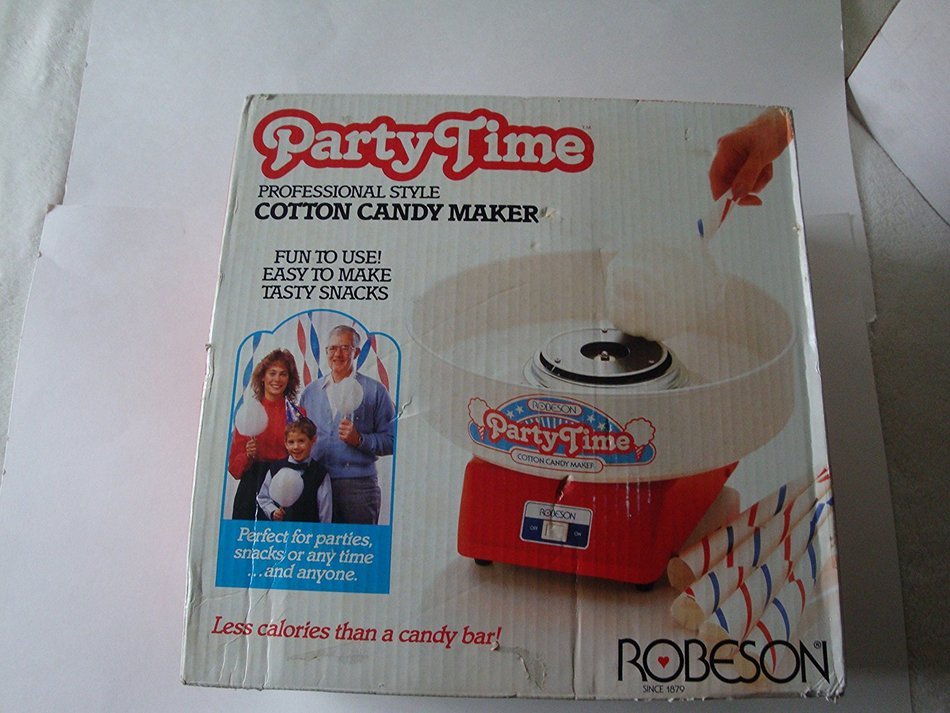 Party Time Professional Style Cotton Candy Maker