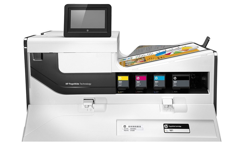 HP PageWide Enterprise 556xh Page Wide Array Printer - Color - 2400 x 1200 dpi Print - Plain Paper Print - Desktop N2