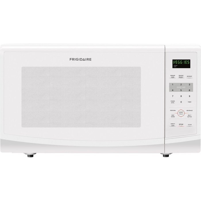 Frigidaire FFCE2238LW 1200-watt Countertop Microwave, 2.2 Cubic Feet, White