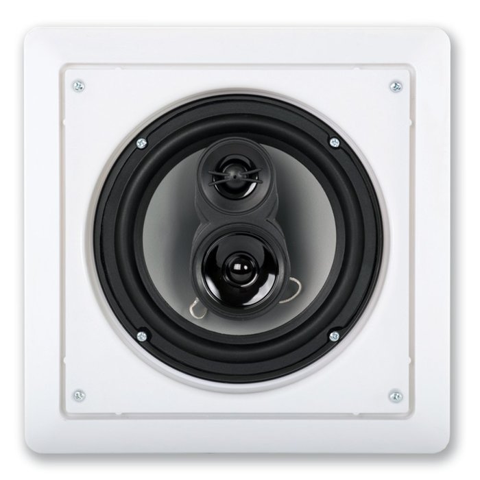 Acoustic Audio CS-I63S-2PR 300 Watt 6.5" 3-Way Home Theater In-Wall/Ceiling Speakers (2-Pair) N3