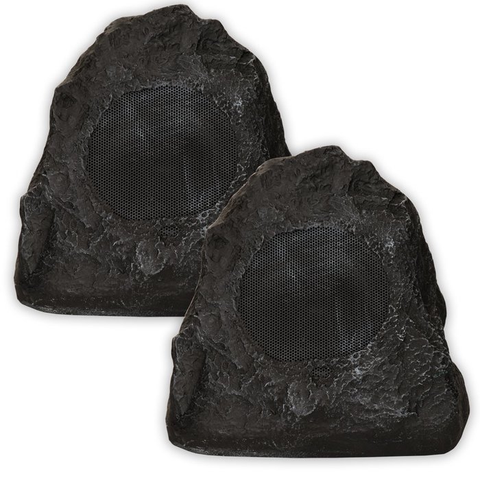 Acoustic Audio G8RS Outdoor Rock Speakers (Granite Grey) N4