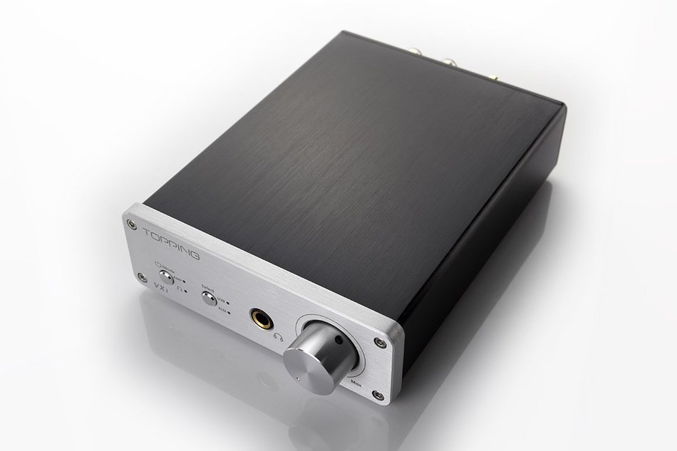 TP30-MK2 Digital Hi-Fi Power Stereo Subwoofer Amplifier 16bit/48kHz USB DAC Headphone Amp (Silver) N33