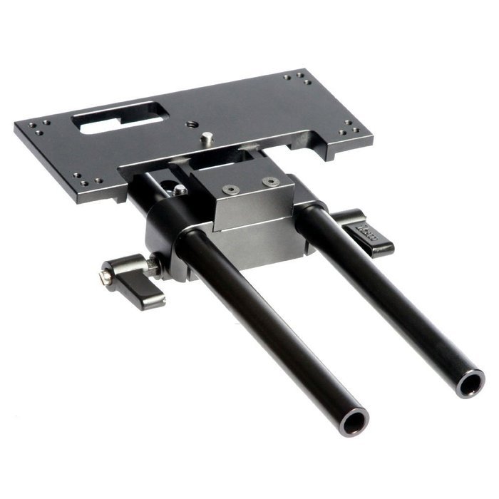 Ikan ELE-BMC-BP Blackmagic Design Cinema Camera Baseplate Kit (Black)