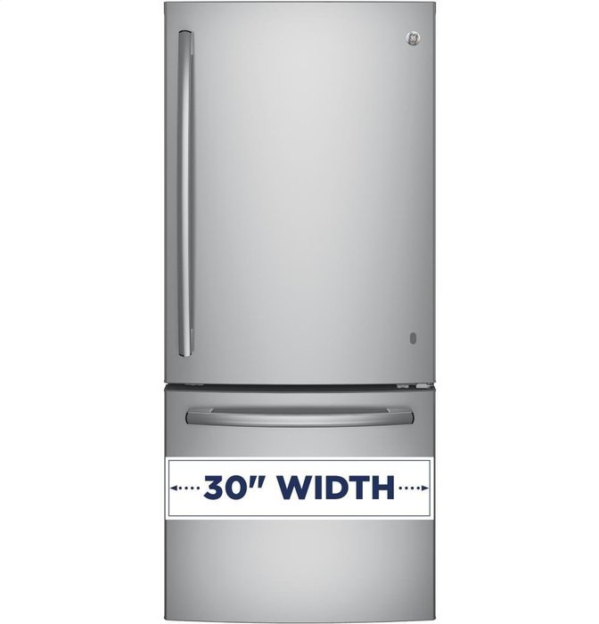 GE Stainless Steel Bottom Freezer Refrigerator N11