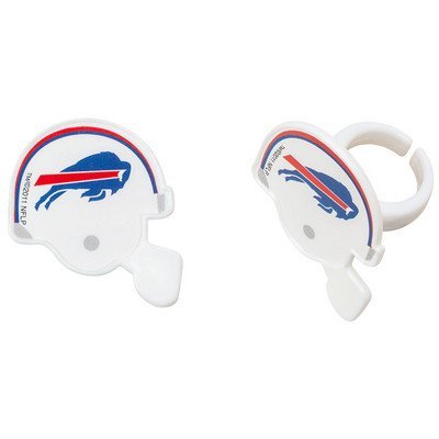 Buffalo Bills Cupcake Rings 24 Count N2