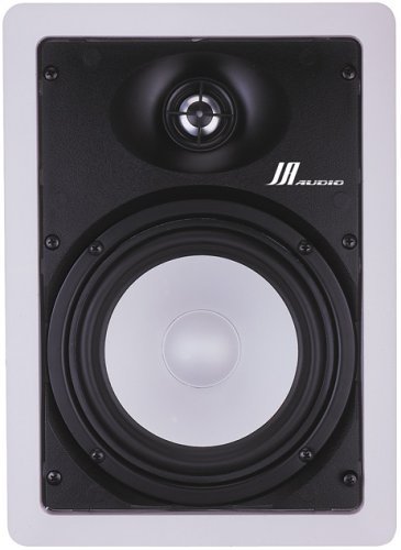 JA Audio 6.5" Aluminum 2-Way 100 Watt In-Wall Speaker (Pair)