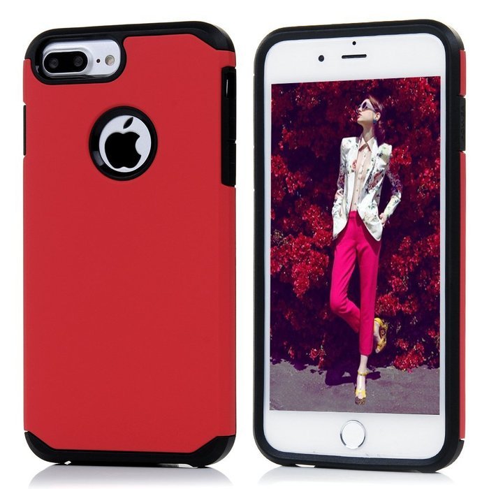 iPhone 7 Plus Case (5.5 inch) - Armor Series Shock-Absorption 2 in 1 Hybrid Dual Layer High Impact Full Around... N9