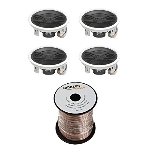 Yamaha NS-IW480CWH 3-way In-ceiling Speaker System (White) N4