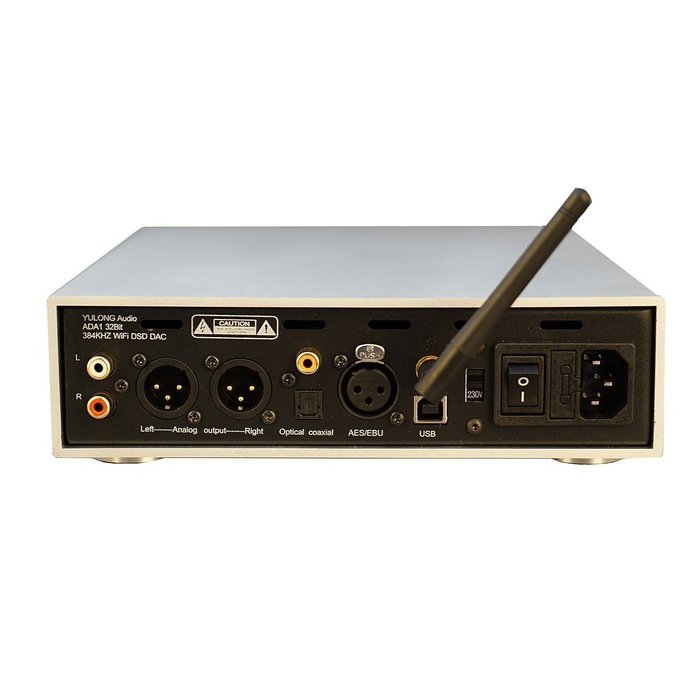 YuLong ADA1 WiFi DSD 32 bit 384KHZ DAC Headphone Amplifier (Black without WiFi) N5