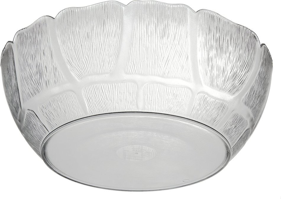 Carlisle (691407) Petal Mist Bowls, Set of 4 (5.7-Quart, Polycarbonate, Clear) N2