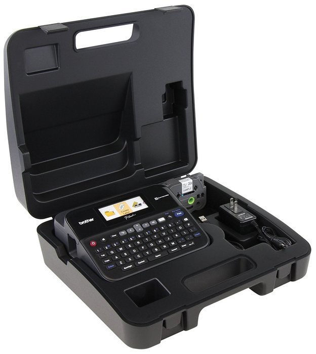 Brother Printer PTD600VP PC Connectible Label Maker with Case N3