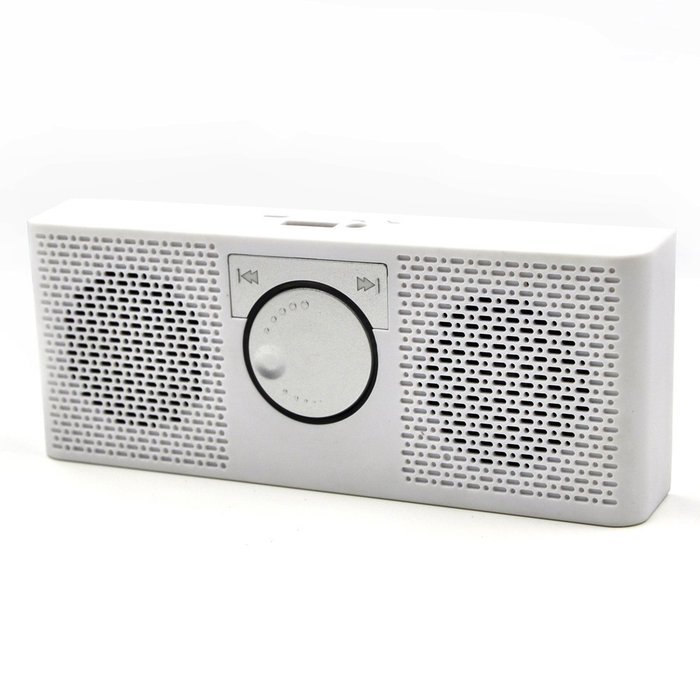 GENERIC Slim Type Mini Bluetooth J.L3.0 Stereo Built in 500 MAH Large Capacity Battery TF Crad Function WHITE N3